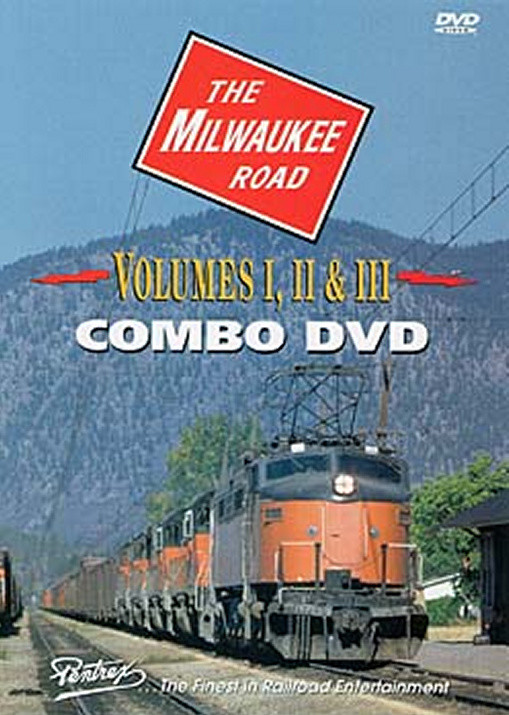 Milwaukee Road Combo DVD Pentrex Rocky Mountain Division Electric Little Joe Cab
