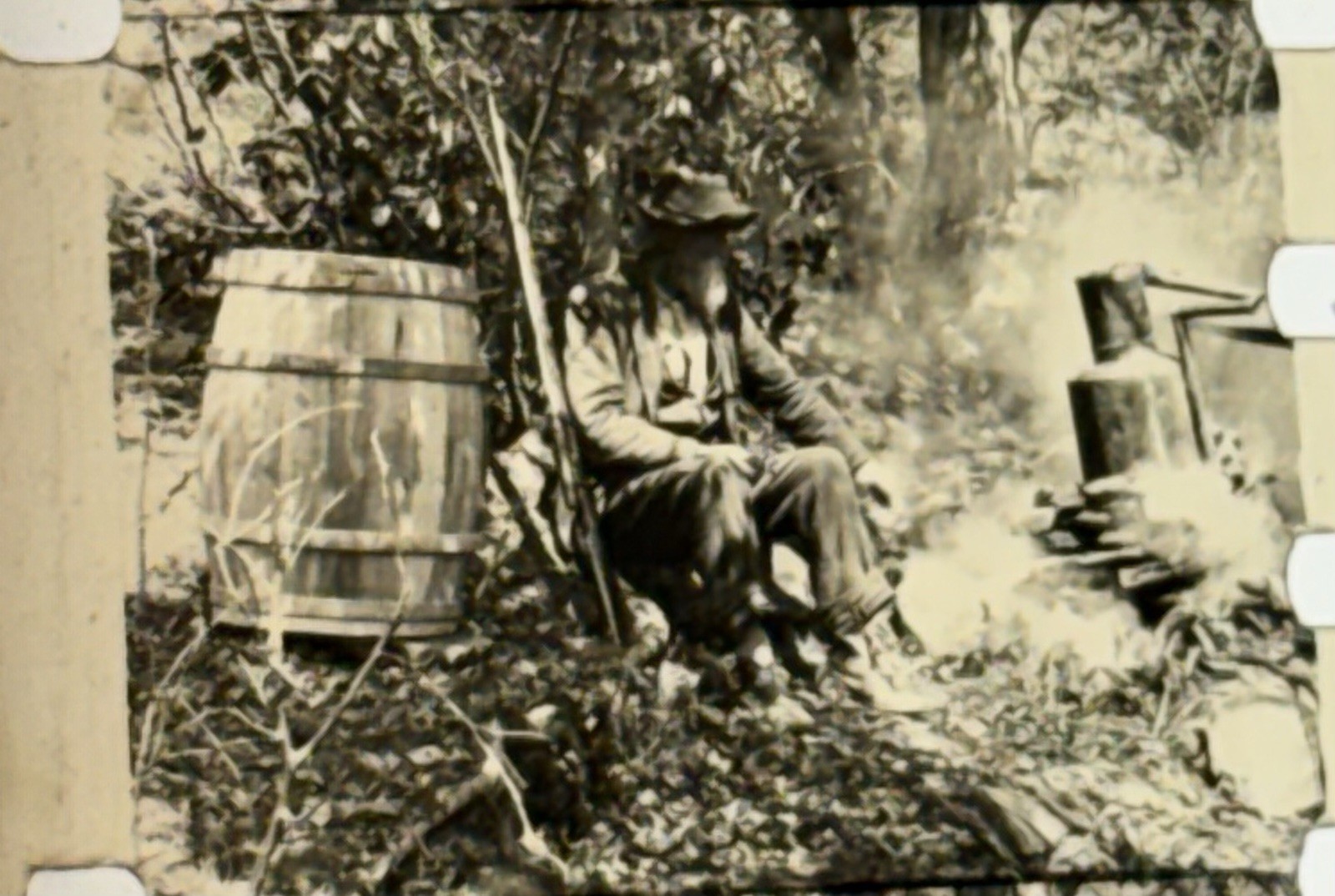 1st US AERO SQUADRON +NYFD+KENTUCKY MOONSHINERS 28mm Pathescope Silent Film 1913