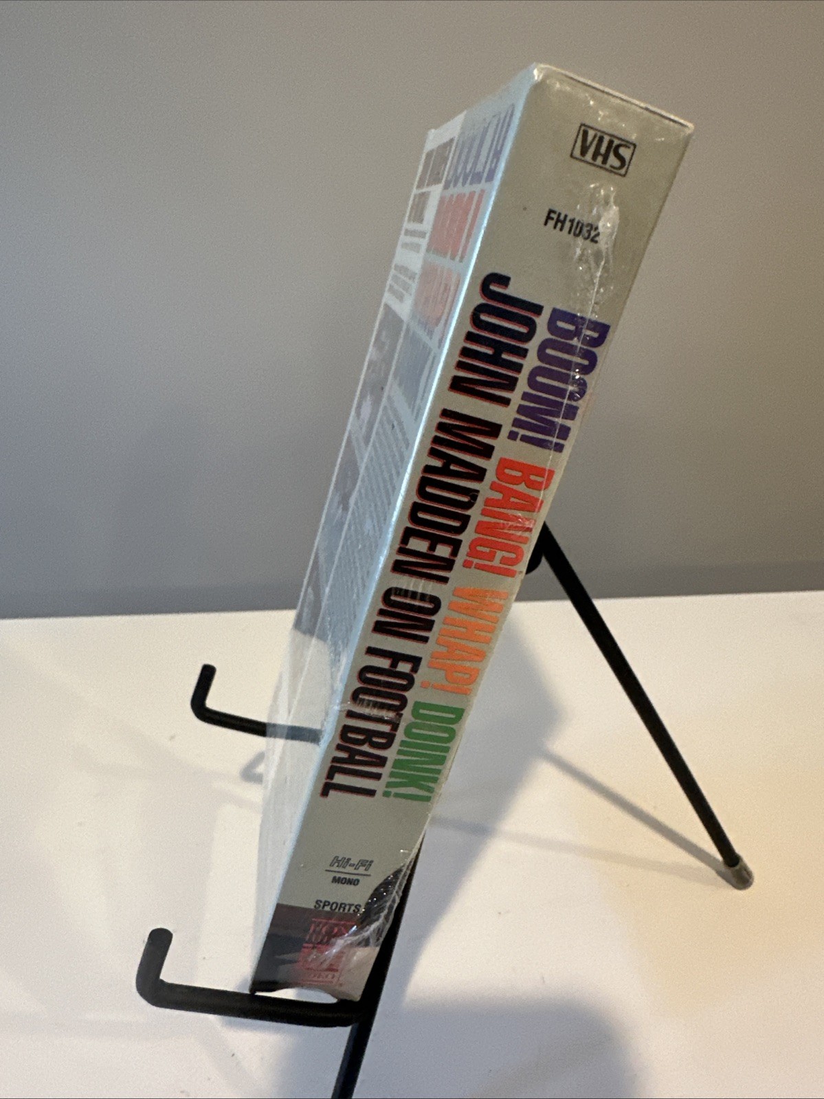 Boom Bang Whap Doink – John Madden on Football (VHS, 1988) Watermark