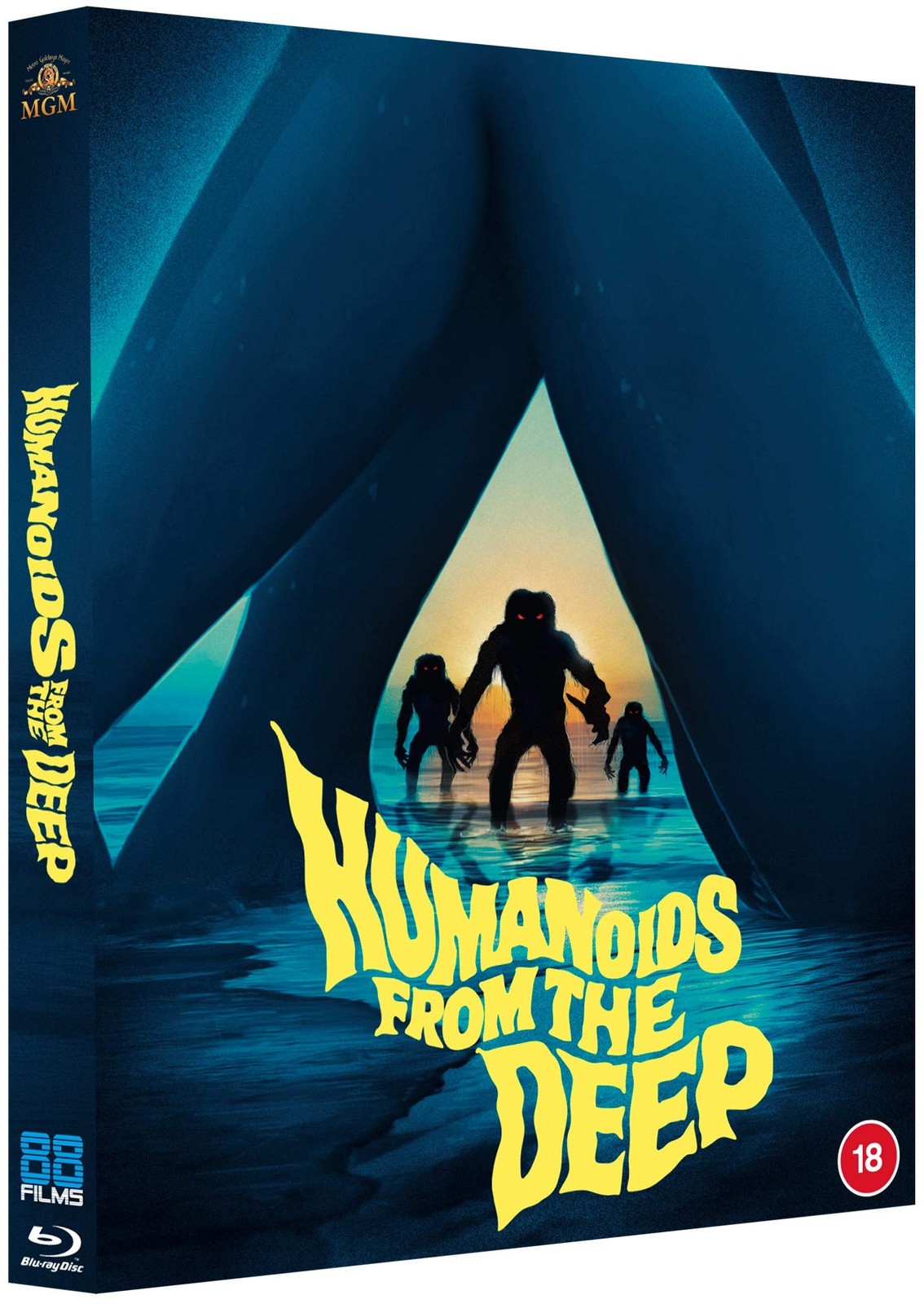 Humanoids From The Deep (1980) (Blu-ray) Doug McClure Ann Turkel Vic Morrow