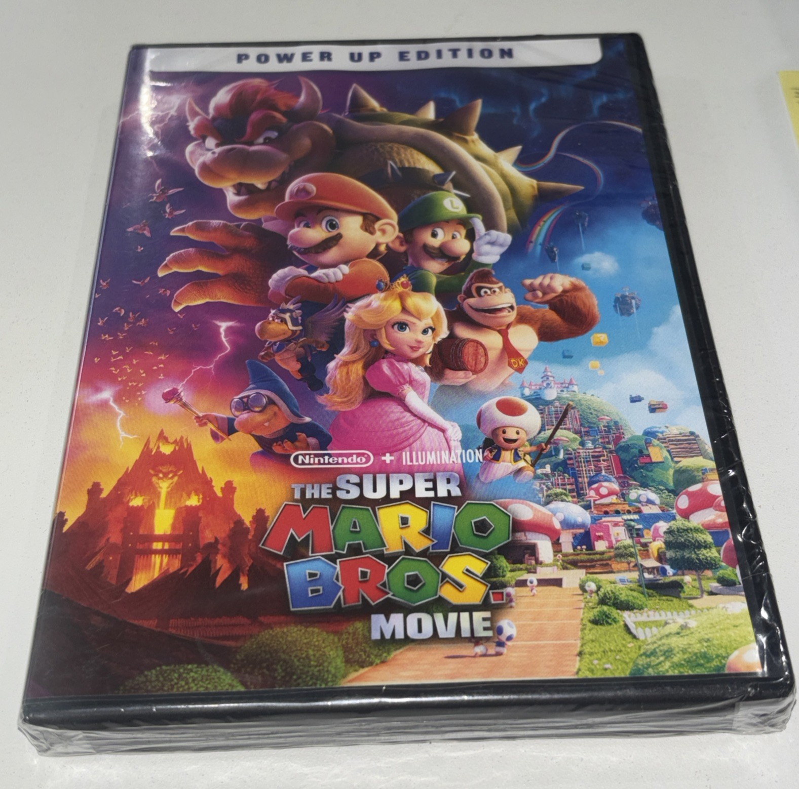 The Super Mario Bros. Movie: Power Up Edition (DVD, 2023) NEW & SEALED