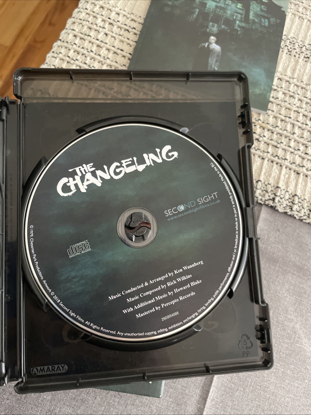 The Changeling 4K Scan Restored Limited Edition Blu Ray (Second Sight)