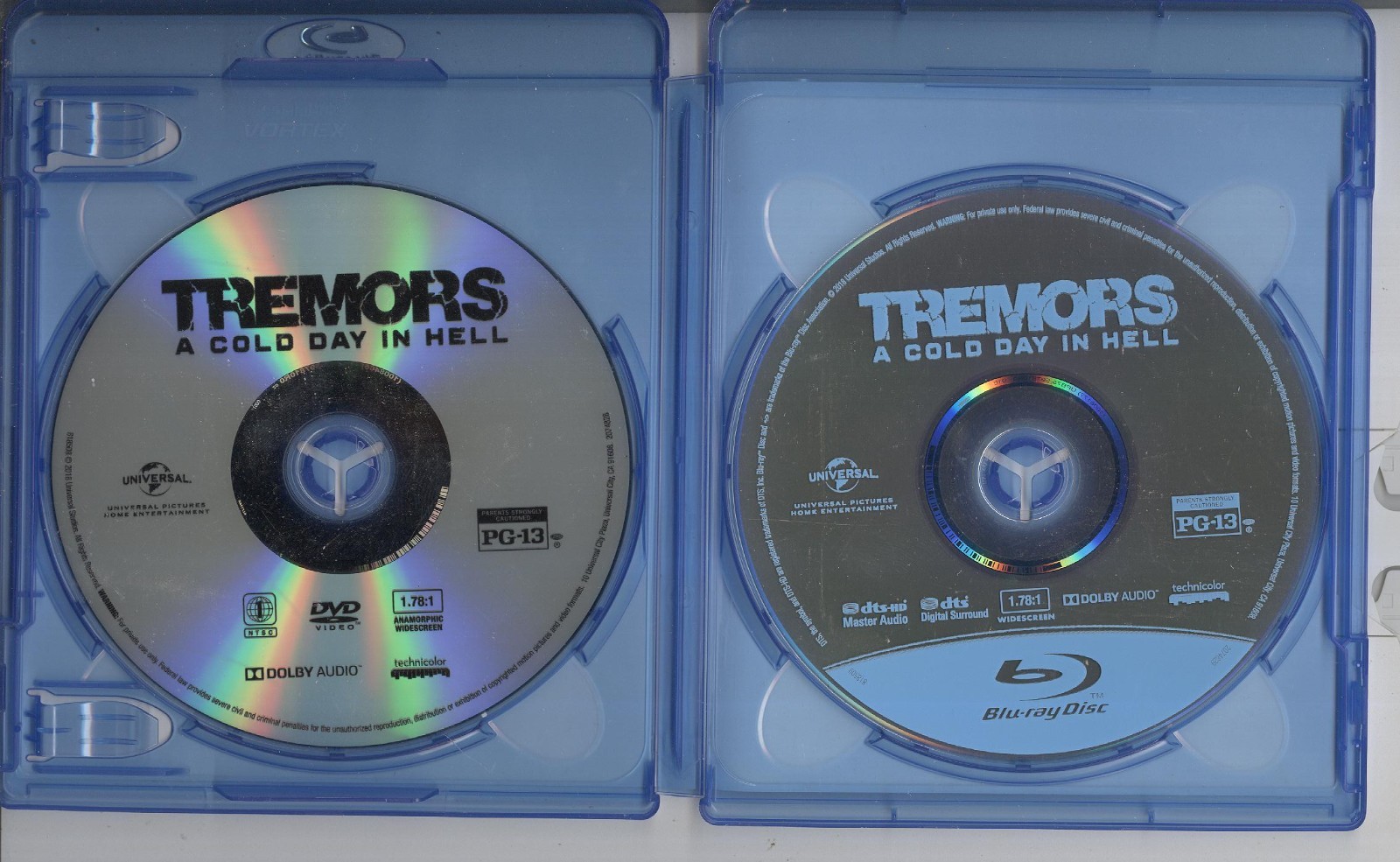 Tremors A Cold Day In Hell (2018) R1 DVD + Blu-ray A Michael Gross Jamie Kennedy