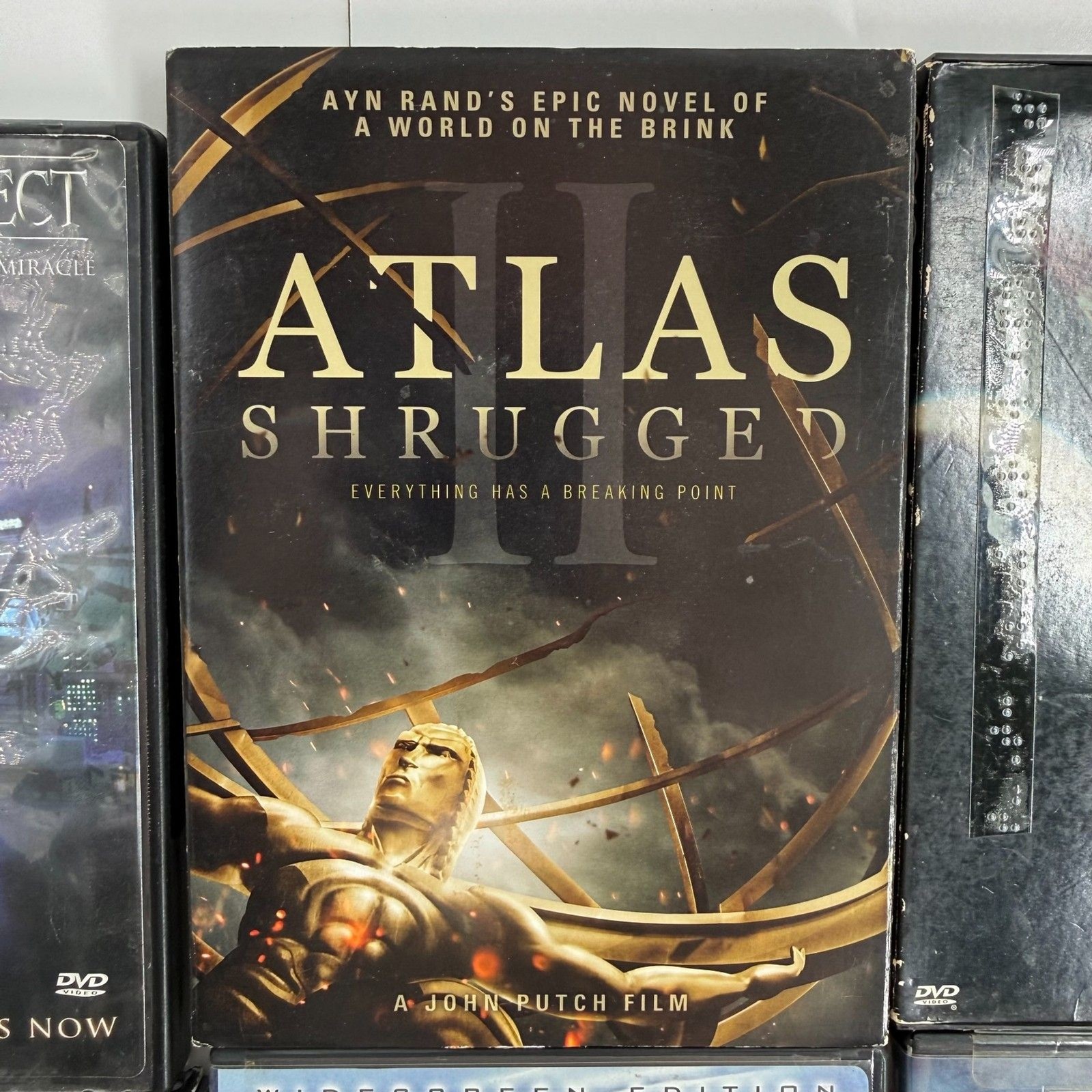 Sci-Fi Drama DVD Lot 6 Atlas Shrugged Judas Project Day After Tomorrow 2010