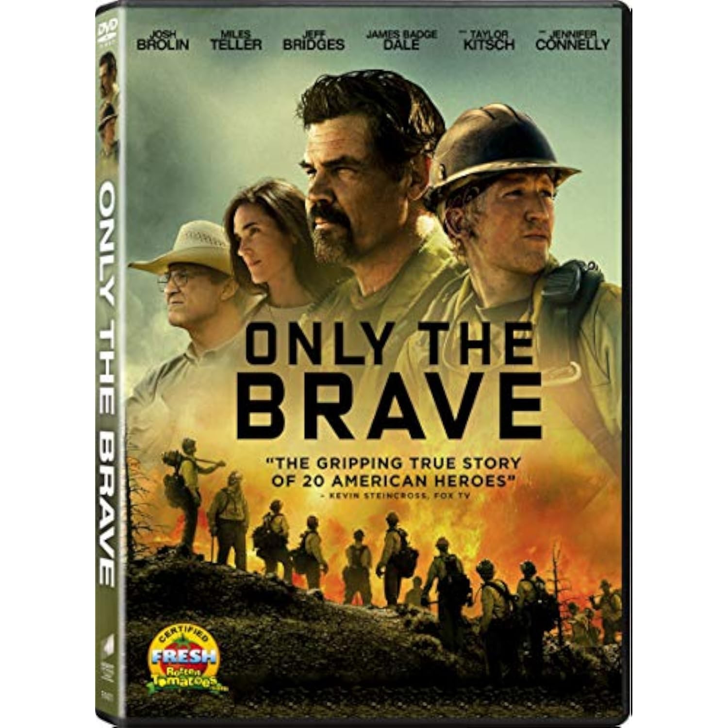 Only the Brave (DVD / Digital, 2017, Widescreen) NEW