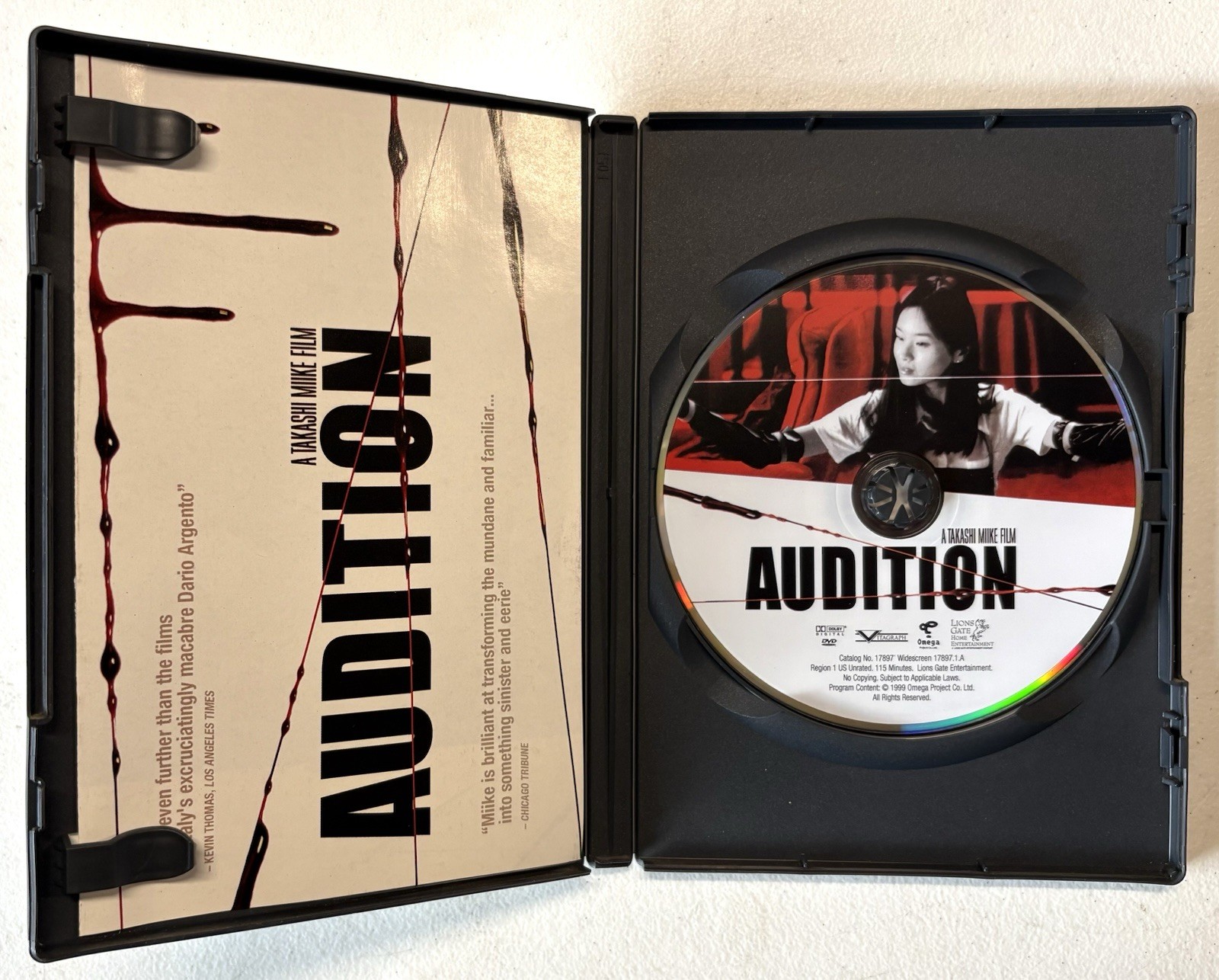 8x Takashi Miike DVD Lot (Audition, City Of Lost Souls, Ichi, Dead Or Alive)