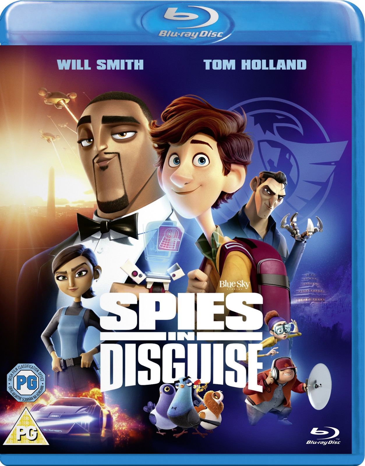 Spies in Disguise (Blu-ray) Will Smith Tom Holland Rashida Jones (UK IMPORT)