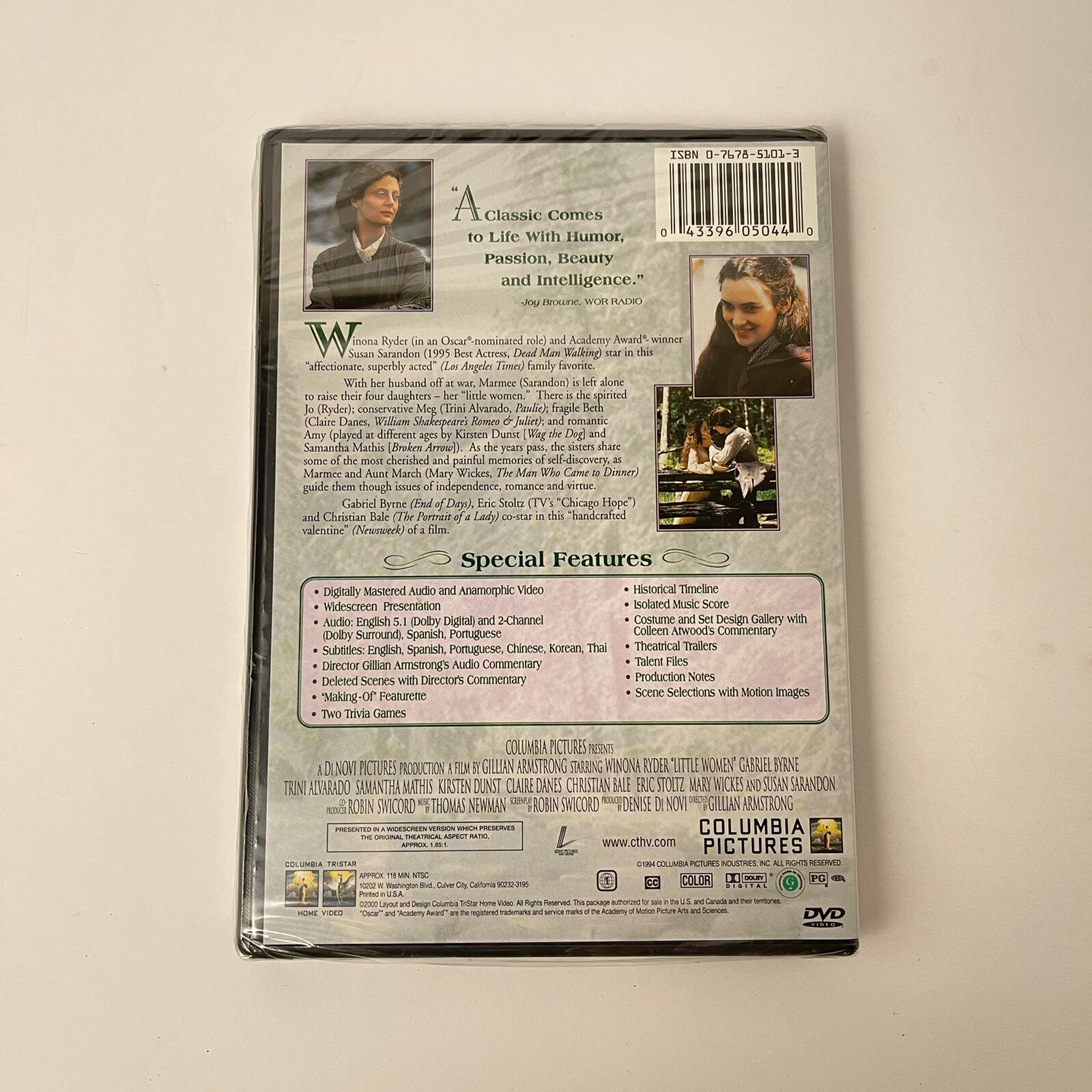 Little Women (DVD 2000, Collectors Series Multiple Languages Closed Caption)1994