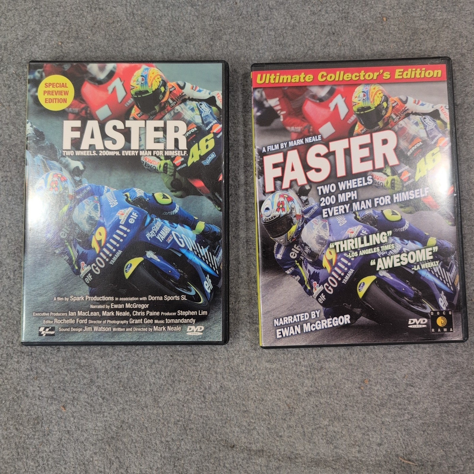 Faster MotoGP Documentary DVD Set Special Preview & Ultimate Collector’s Edition