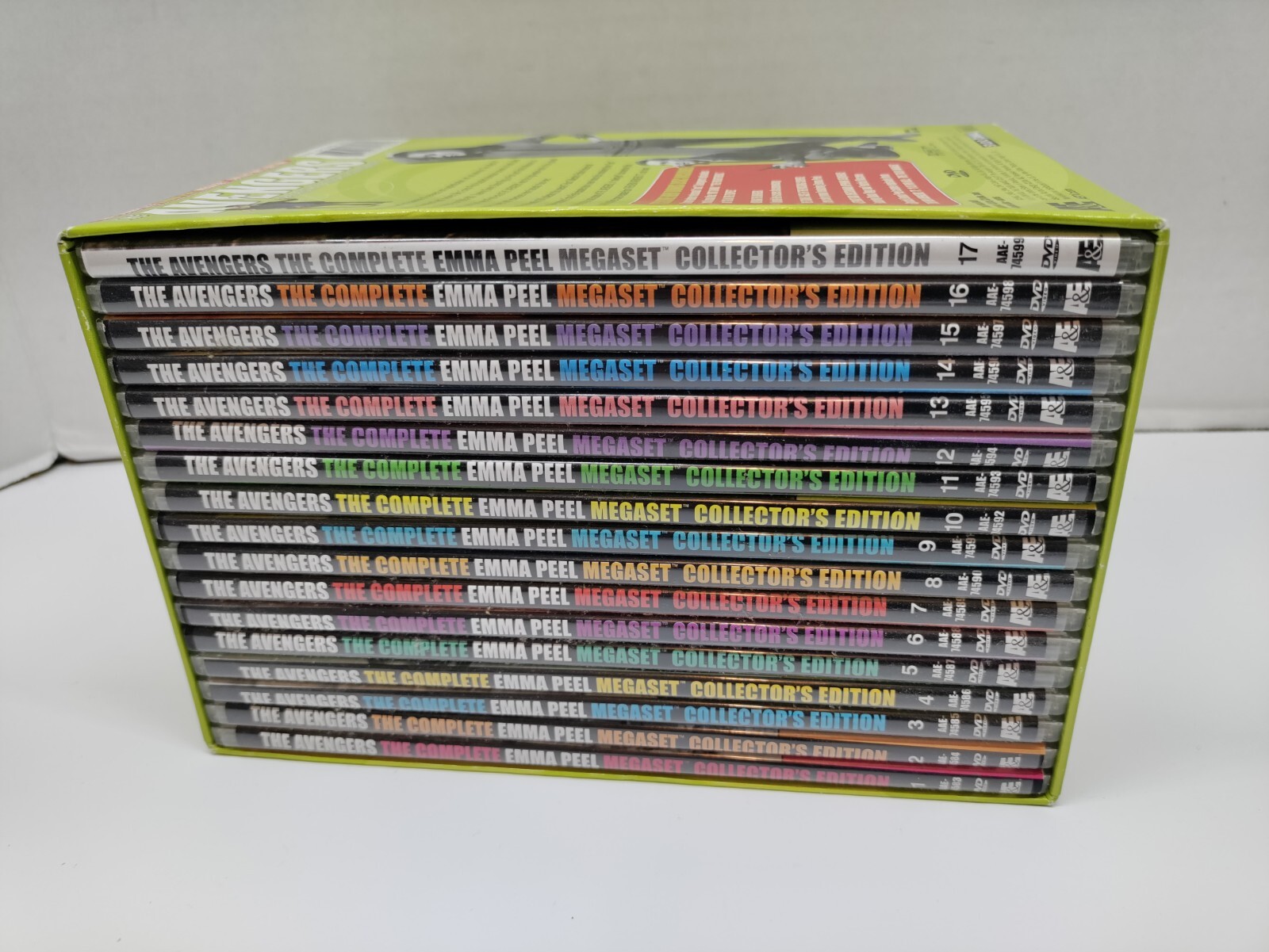 The Avengers – Complete Emma Peel Megaset Collector’s Edition DVD – 17 Discs
