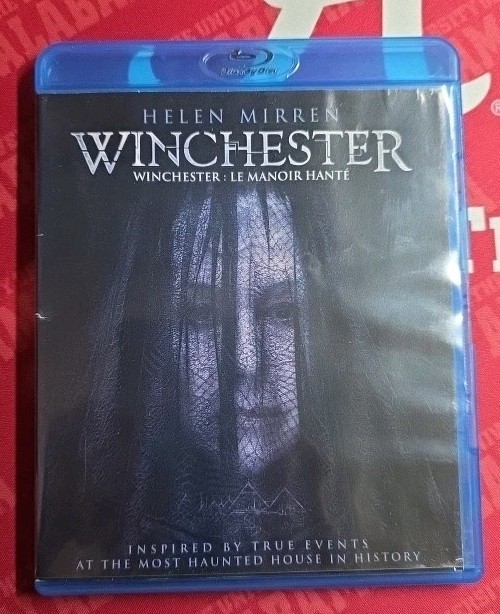 Winchester Blu-ray, Helen Mirren Jason Clarke 99 Minutes English French