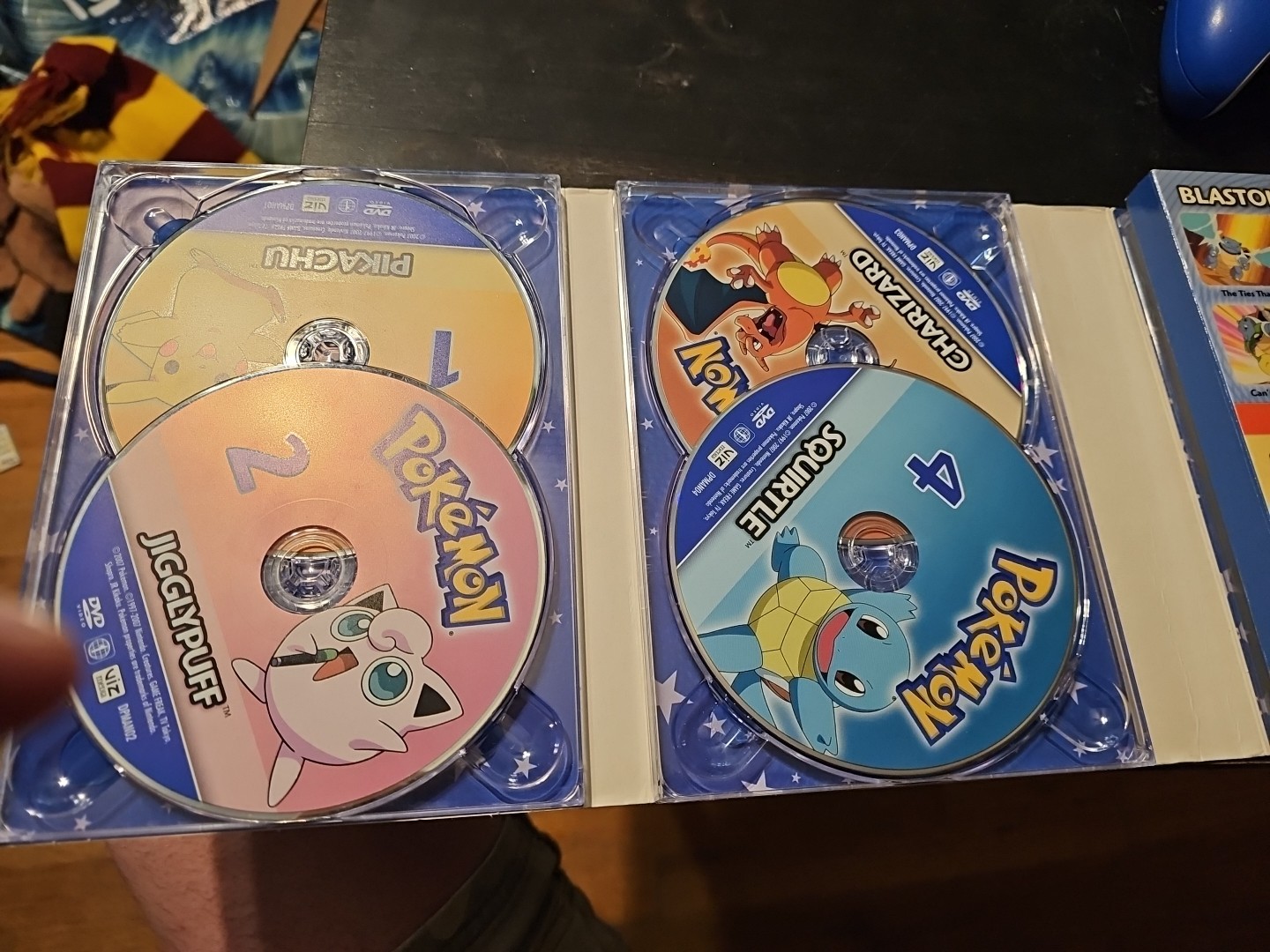 Pokemon All Stars (DVD Box Set 2007 9-Discs ) Over 11 hours, No Slipcover