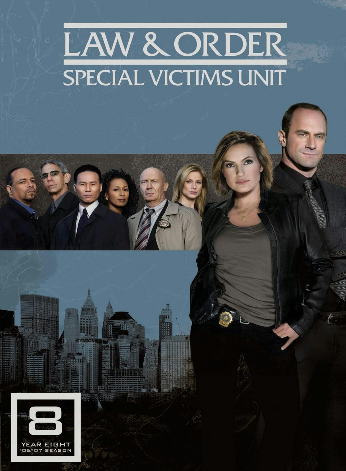 Law and Order – Special Victims Unit Season 8 DVD Christopher Meloni NEW