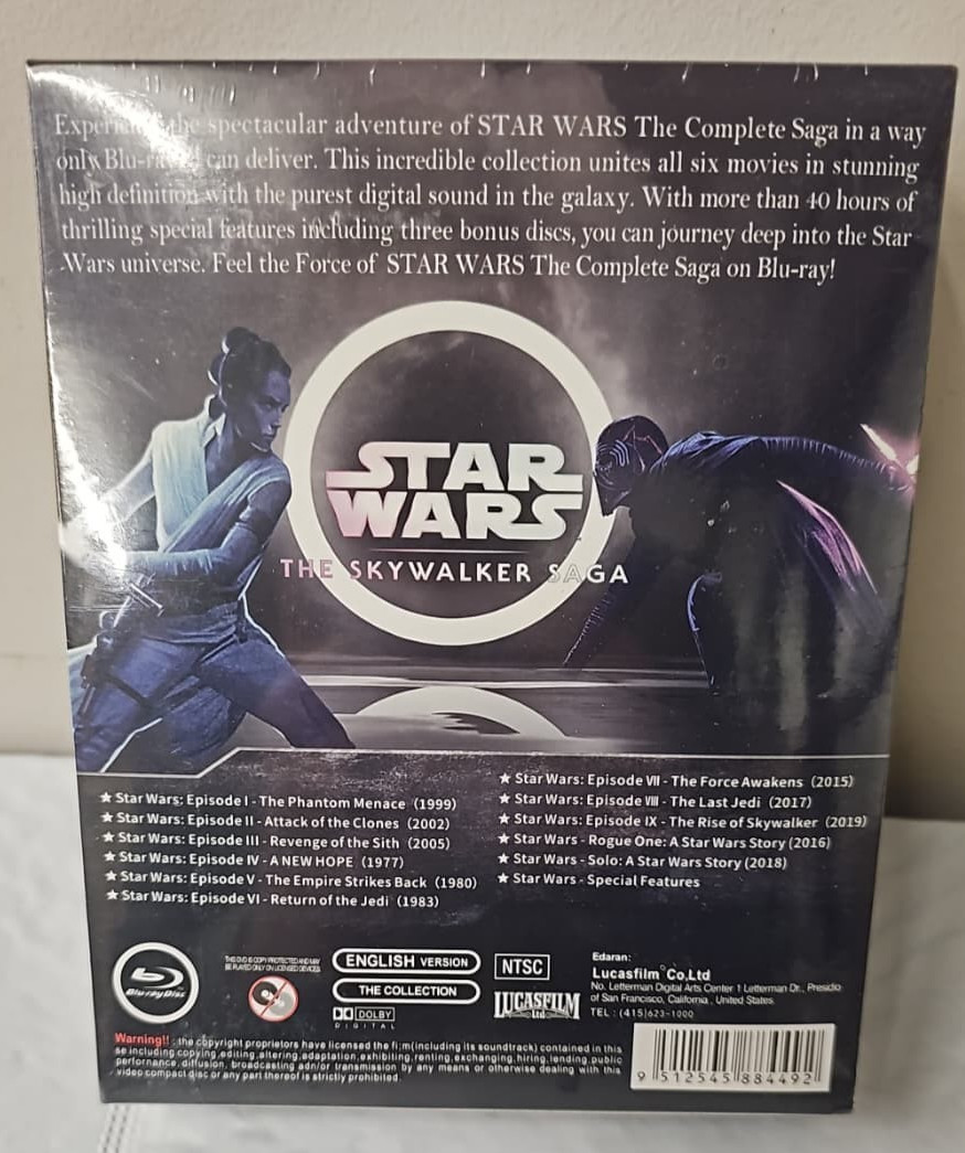 Star Wars: The Skywalker Saga 12-Movie Collection [Blu-Ray]