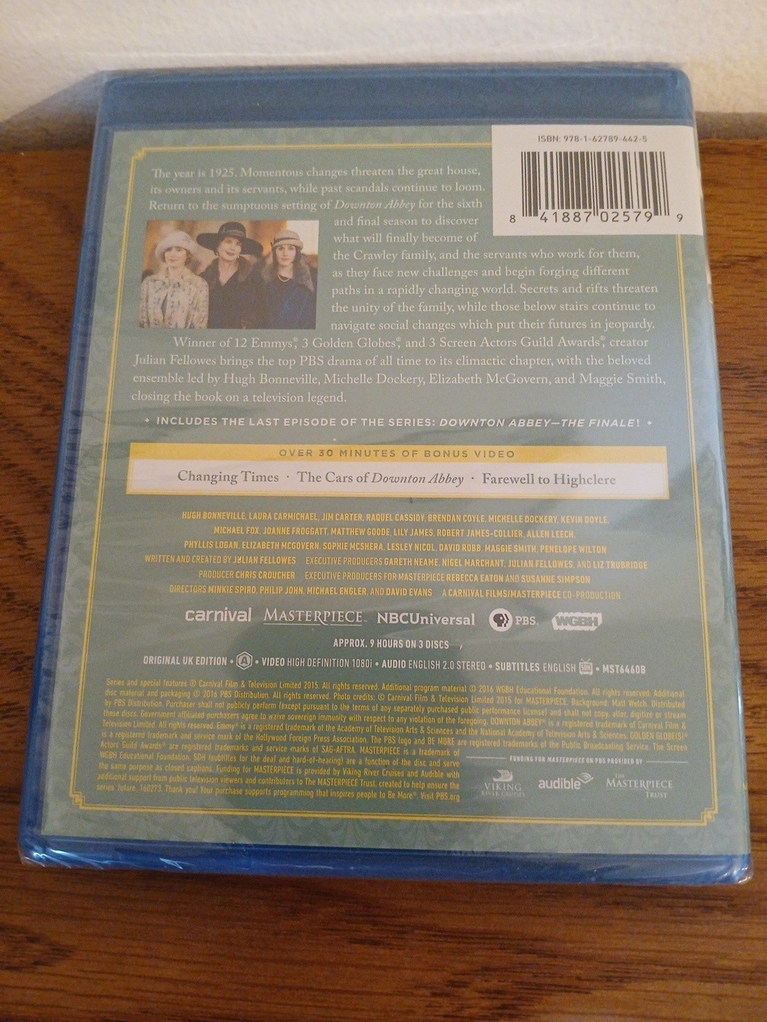 Downton Abbey: Season 6 (The Final Season) Blu-ray ** New & Factory Sealed