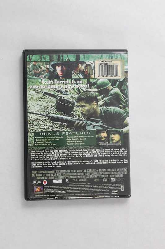 Tigerland DVD Colin Farrell 2001 Classic War Film 20th Century Fox