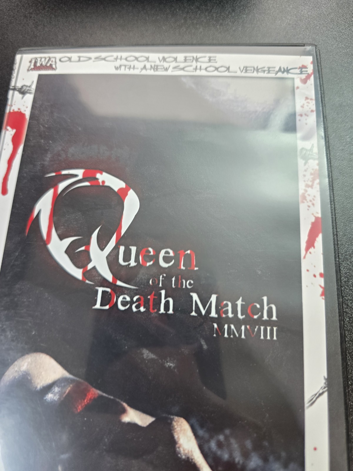 IWA Queen of the Deathmatch Tournament DVD 2008 Mike Levy Incident Mid South