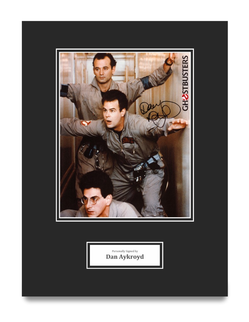Dan Aykroyd Signed 16×12 Mount Display Ghostbusters Autograph Signature w/COA
