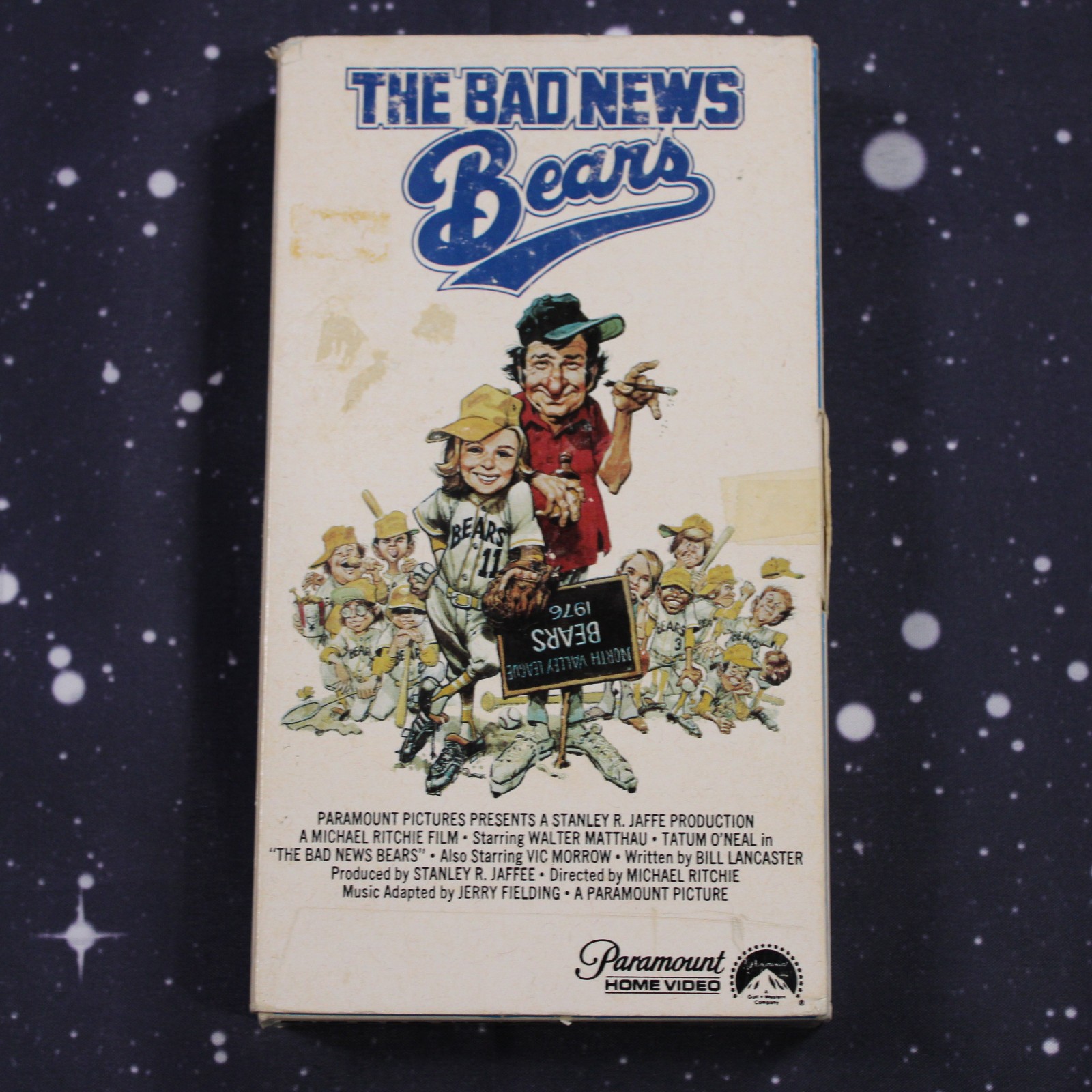 The Bad News Bears (VHS, 1976) 1980 Paramount Release, Gatefold Box, Comedy