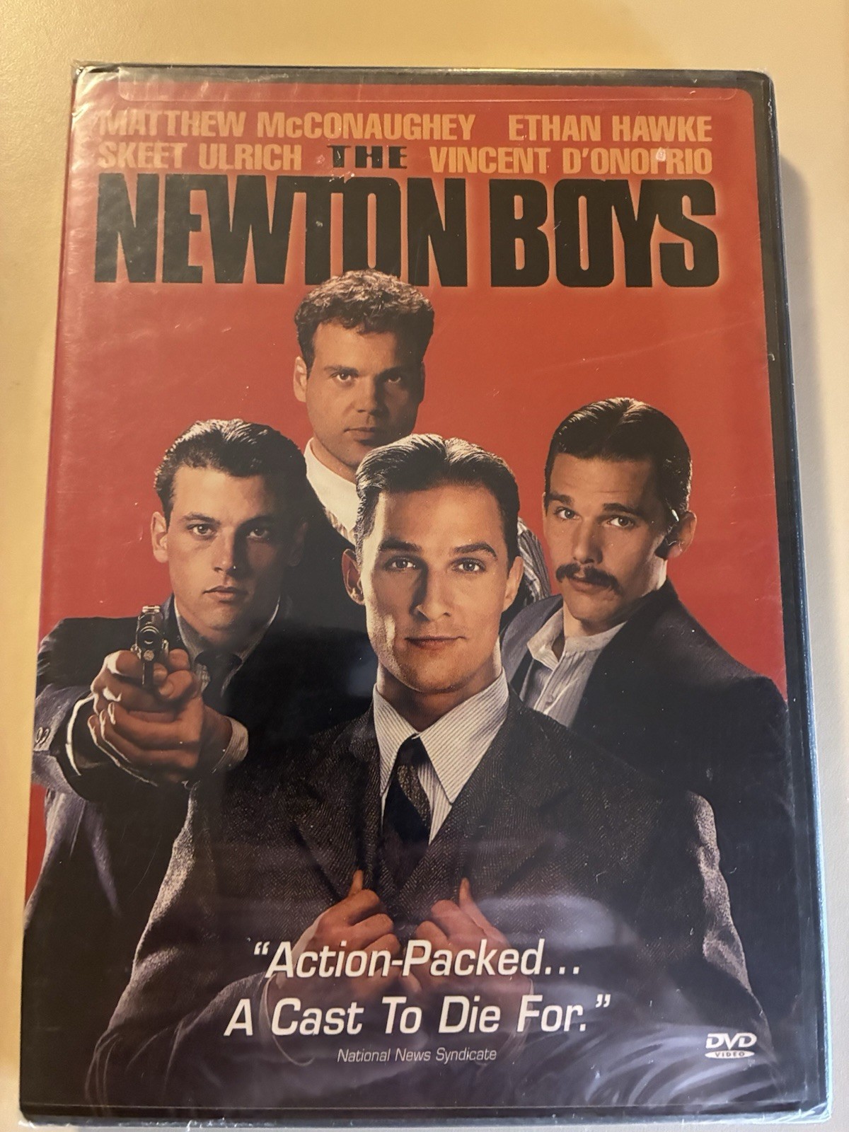 The Newton Boys DVD – Matthew McConaughey, Ethan Hawk – New Sealed