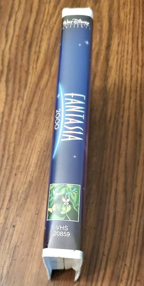 Walt Disney Pictures Presents Fantasia 2000 VHS Made In USA 74 Minutes Run Time