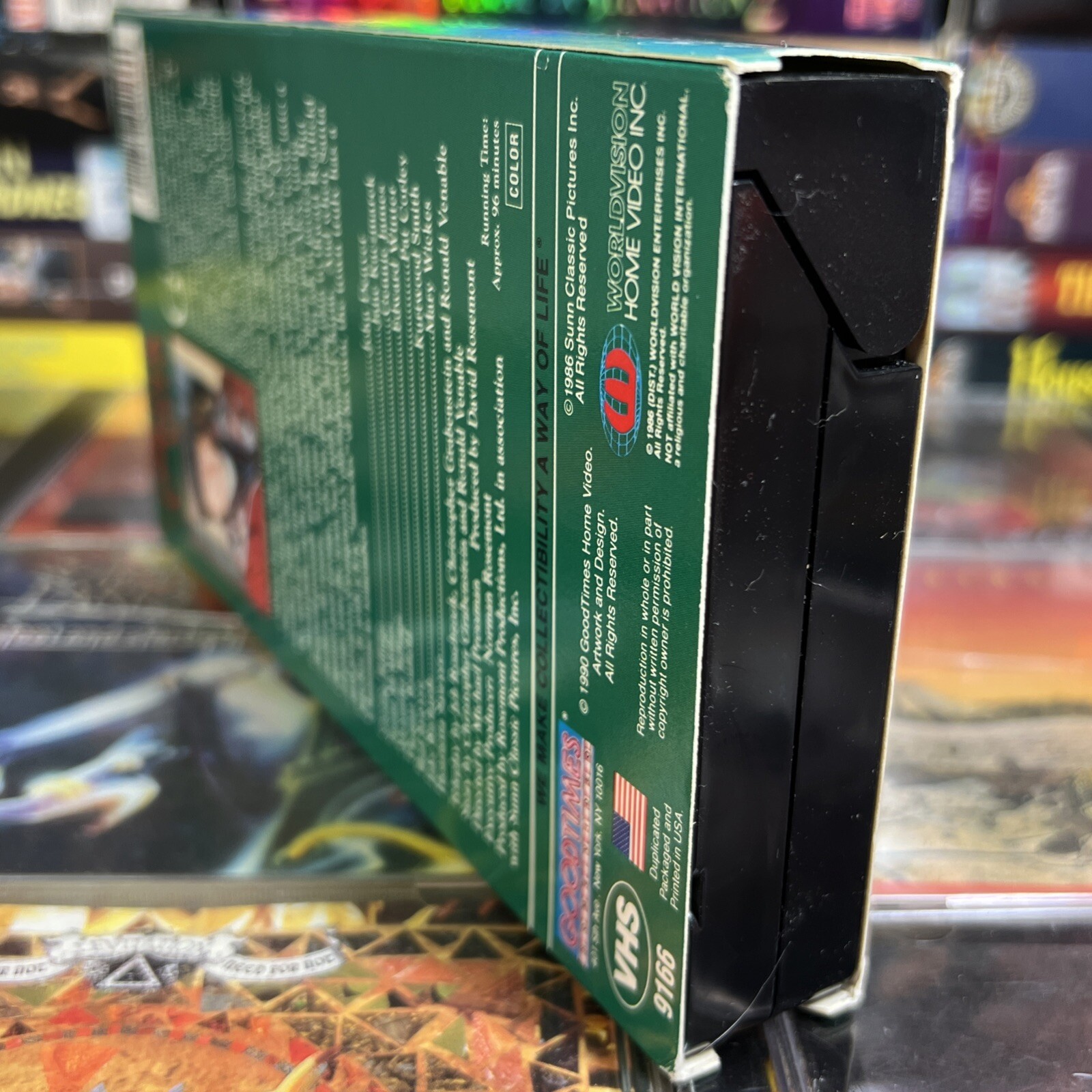 The Christmas Gift 1986 VHS Tested John Denver Jane Kaczmarek Holiday TV Movie