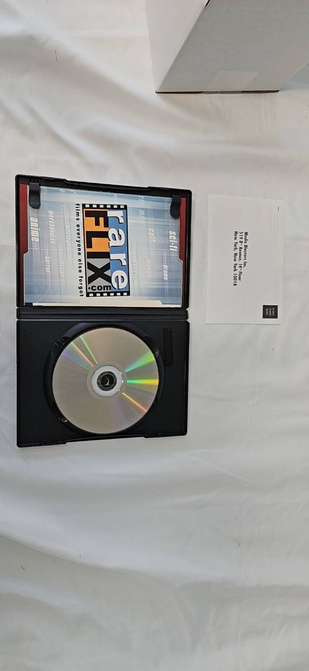 Fight Iczer-One DVD 2005 Anime Works CIB REGISTRATION CARD Rare Flix 80s OVA