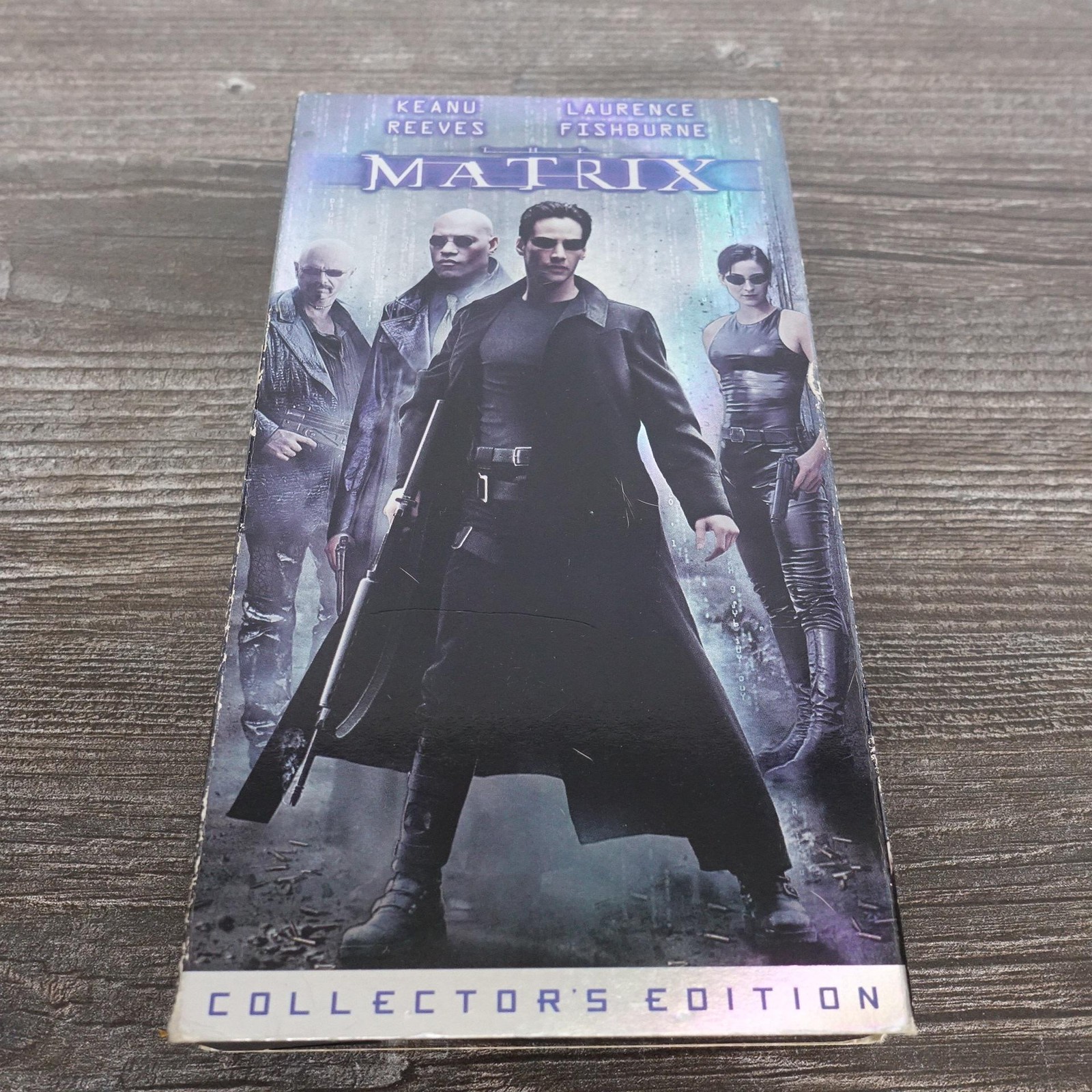 Vintage The Matrix Collectors Edition VHS Tape Warner Home Video Color R 138 Min