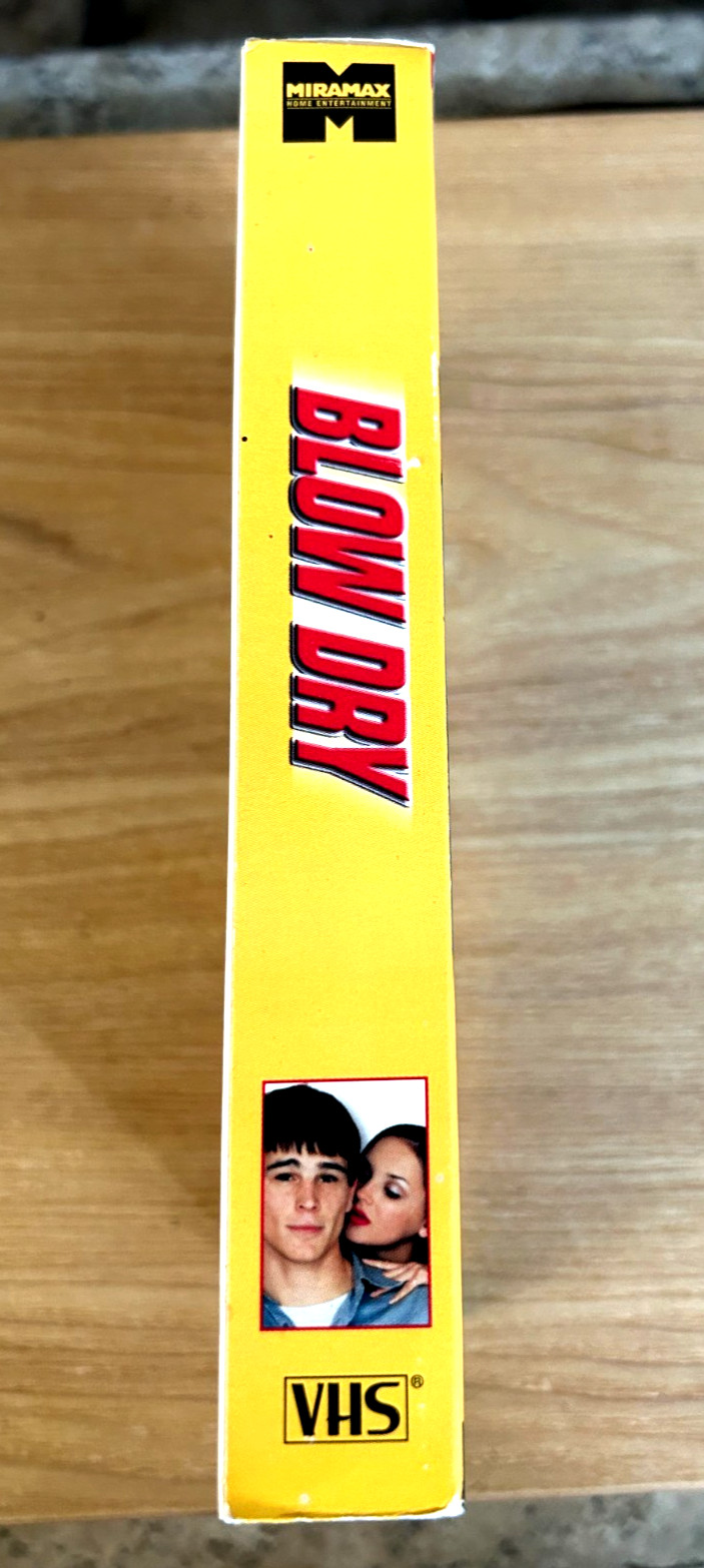 Blow Dry Josh Hartnett VHS tape- Ships Same Day With Tracking