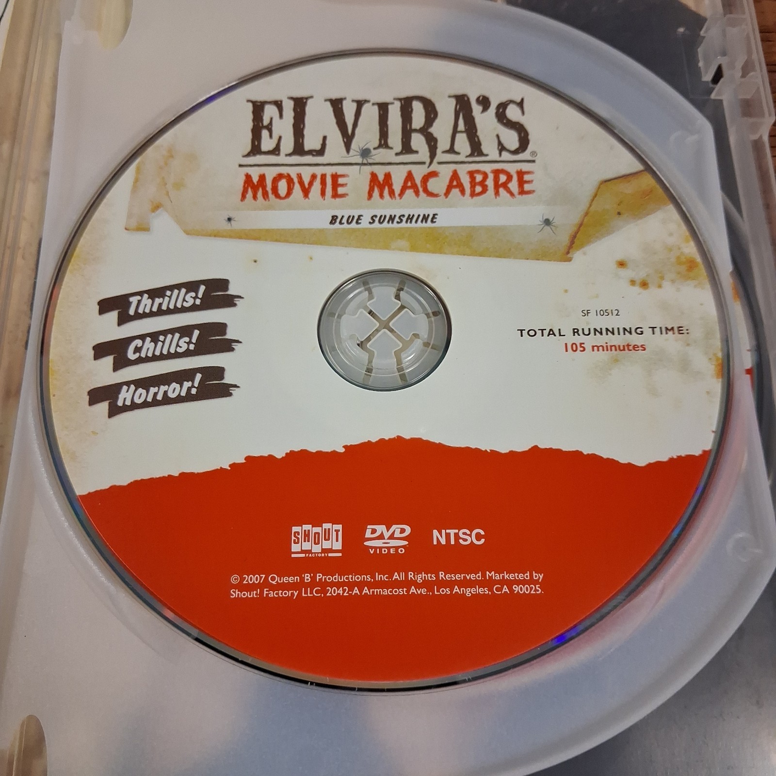 Elvira’s Movie Macabre Double Feature Blue Sunshine Monstroid (DVD, 2007) Horror