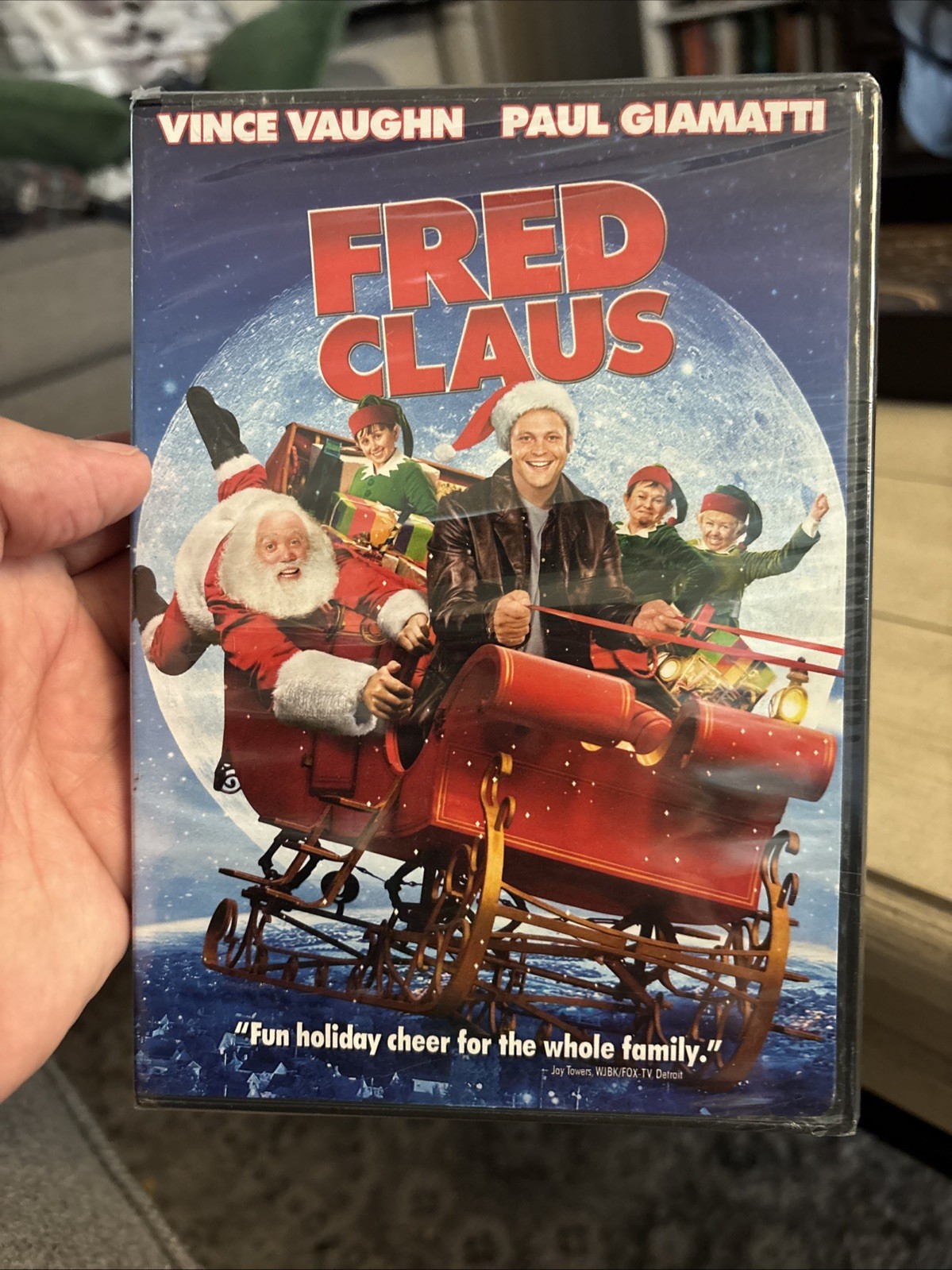 Fred Claus (DVD, 2008) Vince Vaughn Paul Giamatti SEALED Christmas Movie