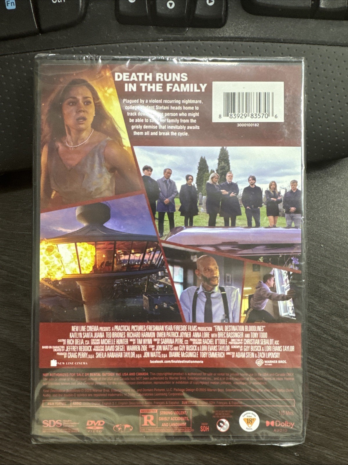 Final Destination Bloodlines DVD NEW