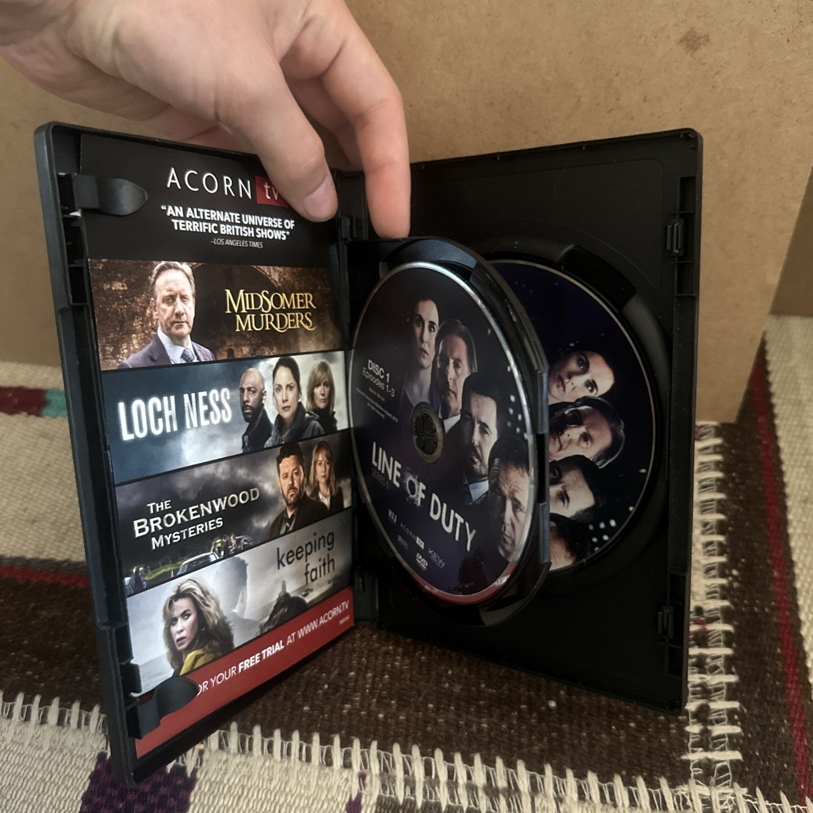 Line of Duty: Series 5 (DVD) Acorn TV