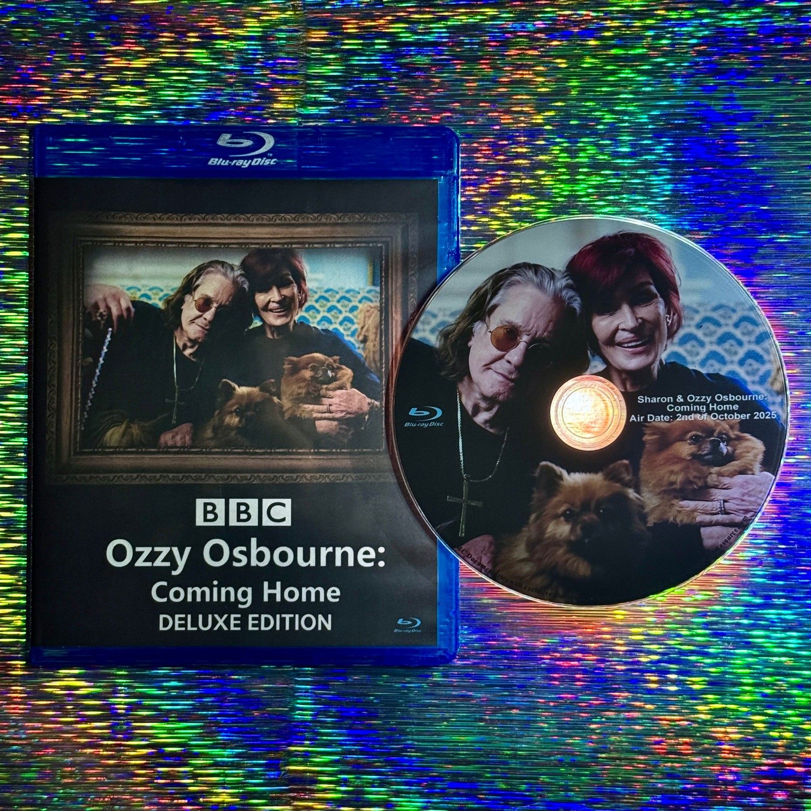 Sharon and Ozzy Osbourne Coming Home DELUXE EDITION BLU-RAY NEW and SEALED VMAs
