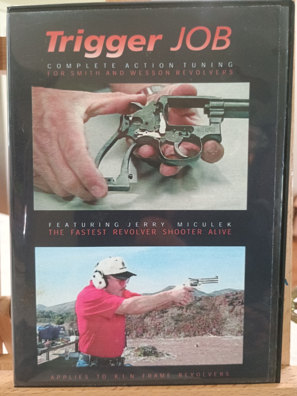 TRIGGER JOB DVD Complete Action Tuning Smith And Wesson Revolvers Jerry Miculek