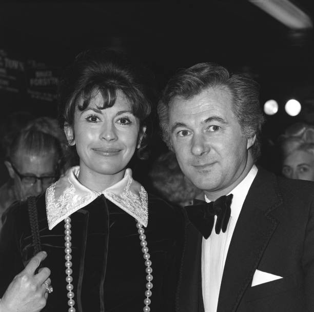 Film Director Actor Bryan Forbes His Wife Actress Nanette Newman A- Old Photo 2