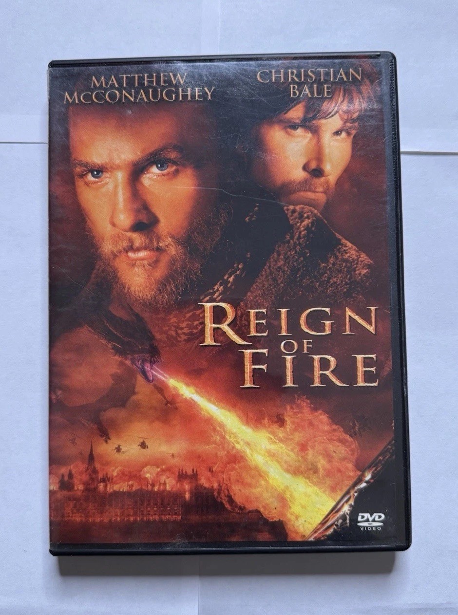 Reign Of Fire (2002 DVD) Matthew McConaughey, Christian Bale