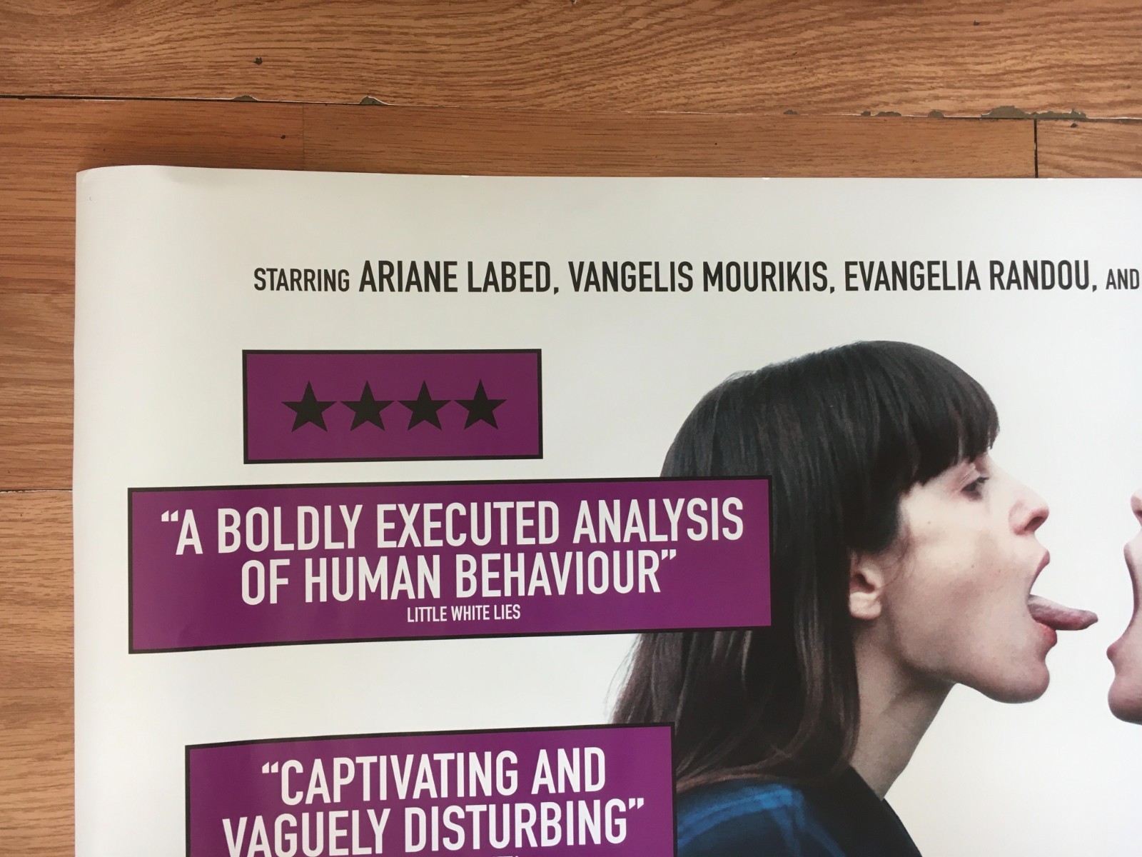 ATTENBERG (2010) – Athina Rachel Tsangari YORGOS LANTHIMOS UK Quad Fim Poster