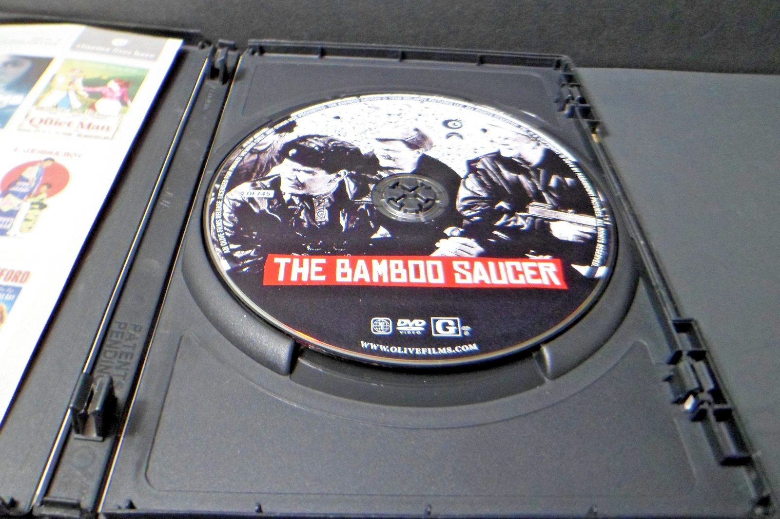 The Bamboo Saucer (DVD 1968 WS) Dan Duryea, Bob Hastings, Bernard Fox – LIKE NEW