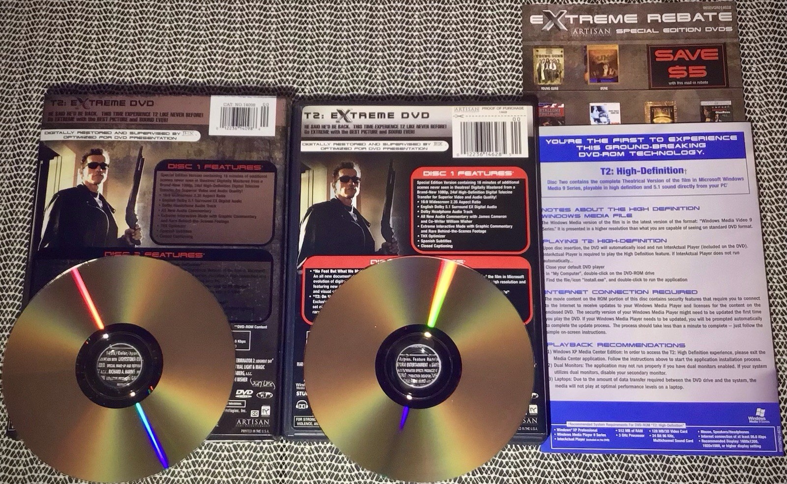 15 DVD Movie Mix-SciFi/War History/Horror/Drama/Comedy-METAL CASE +