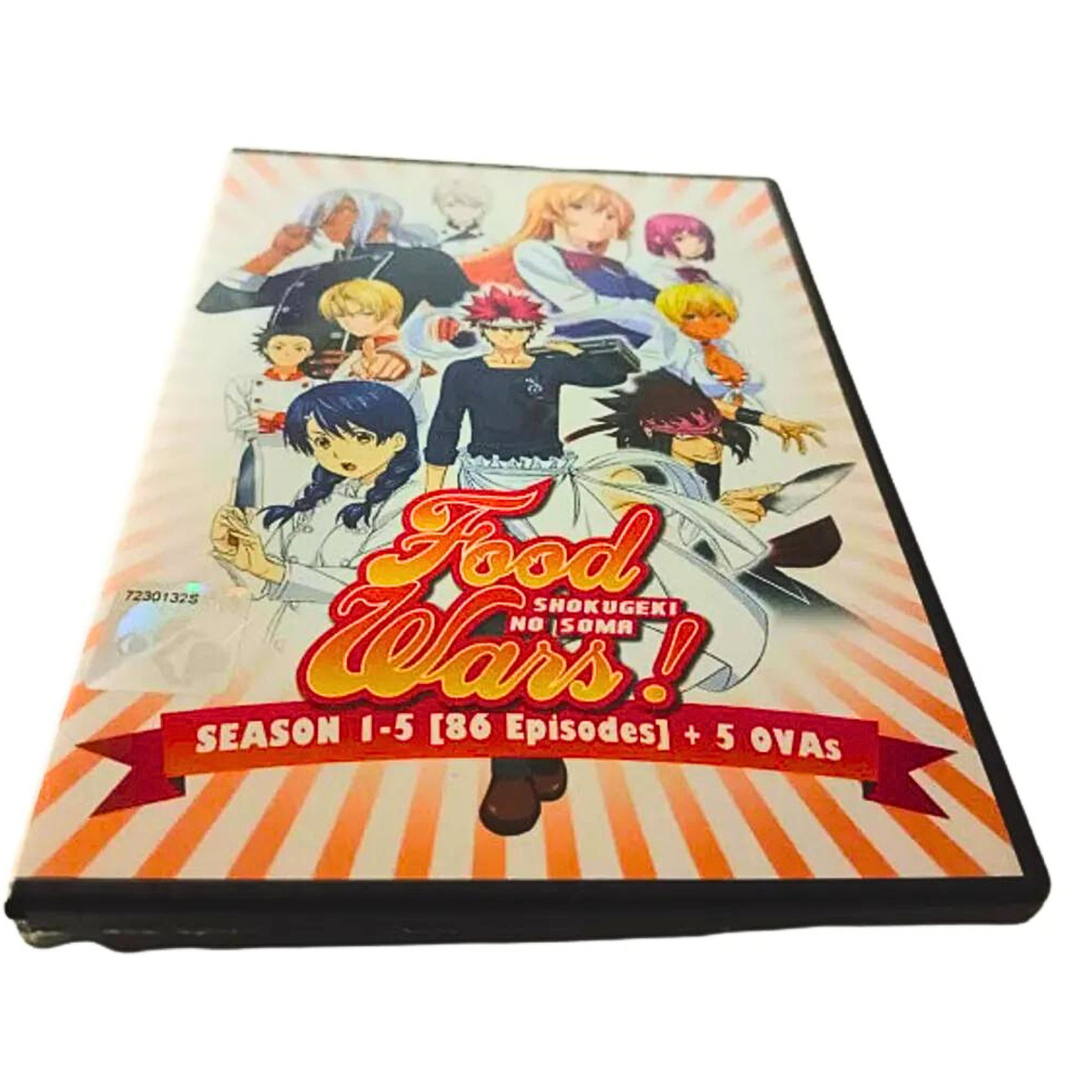 Food Wars Shokugeki No Soma Anime DVD English Dubbed Complete Season 1-5 + 5 OVA