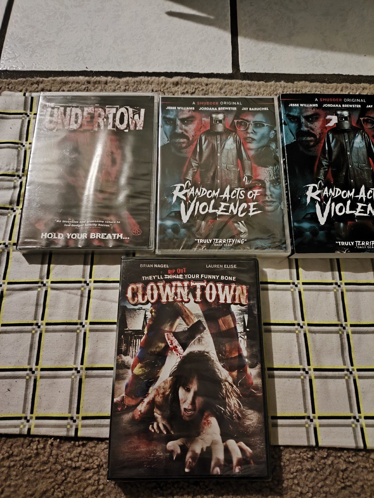Undertow (DVD) Oop Dvd Horror Dvd Lot Rare Out Of Print , Clowntown, Low Price