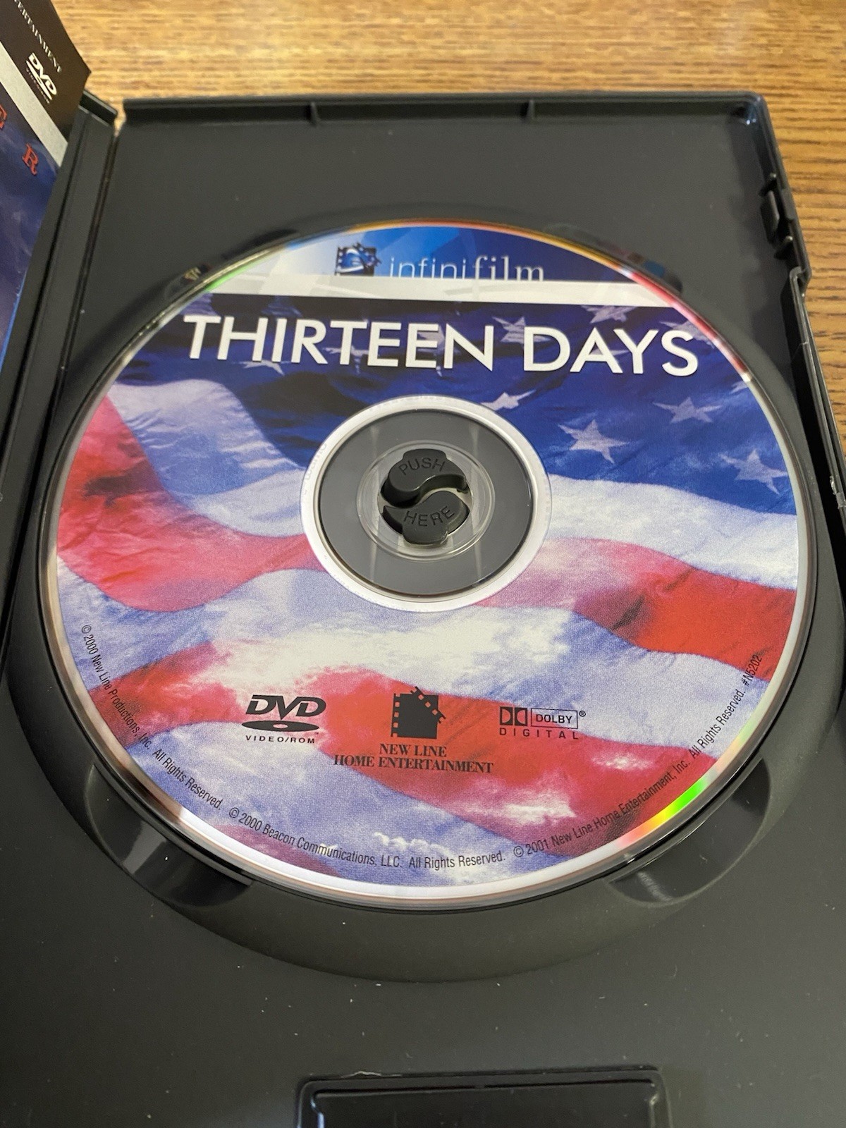 THIRTEEN DAYS – (DVD, 2000) – Kevin Costner, Dylan Baker