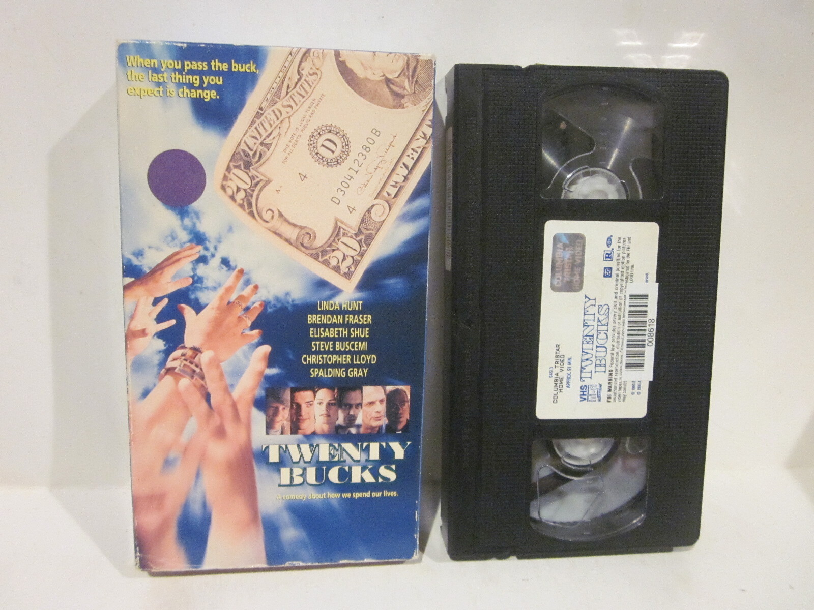 Twenty Bucks (VHS, 1994) Linda Hunt Steve Buscemi Christopher Lloyd Comedy