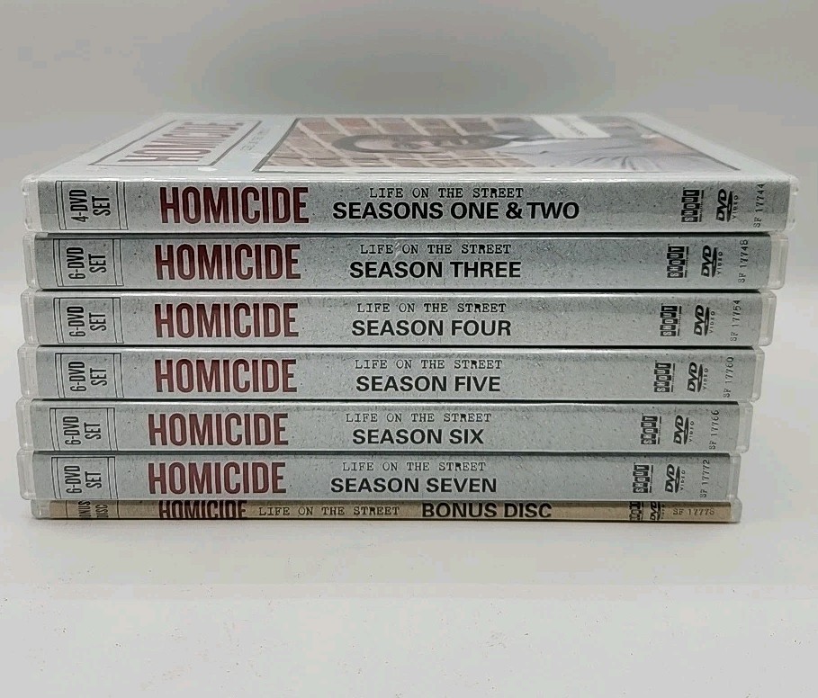 Homicide Life On The Street The Complete Series, Seasons 1-7 BonusCD (DVD, 2017)