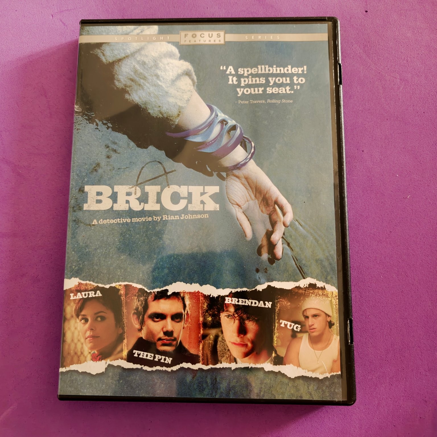 BRICK DVD 2005 Rian Johnson Joseph Gordon-Levitt Focus Features Spotlight