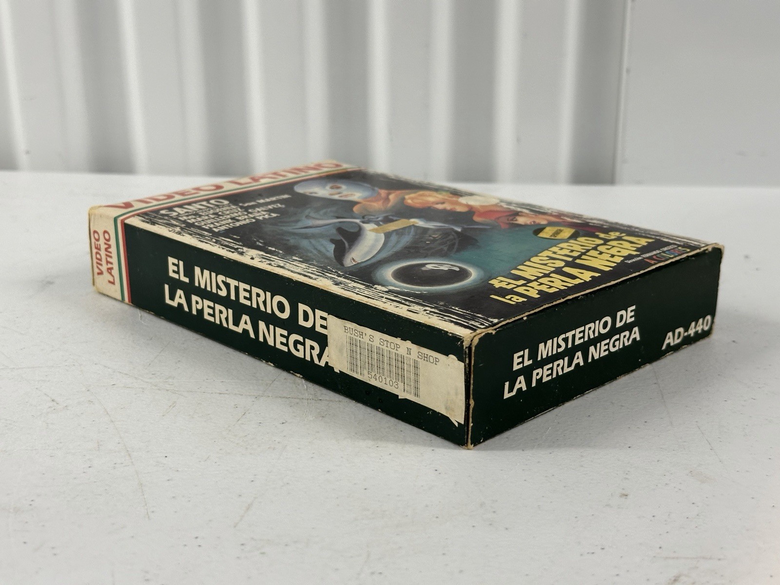 Santo El Misterio De La Perla Negra Video Latino Lucha Libre Cult VHS AD-440