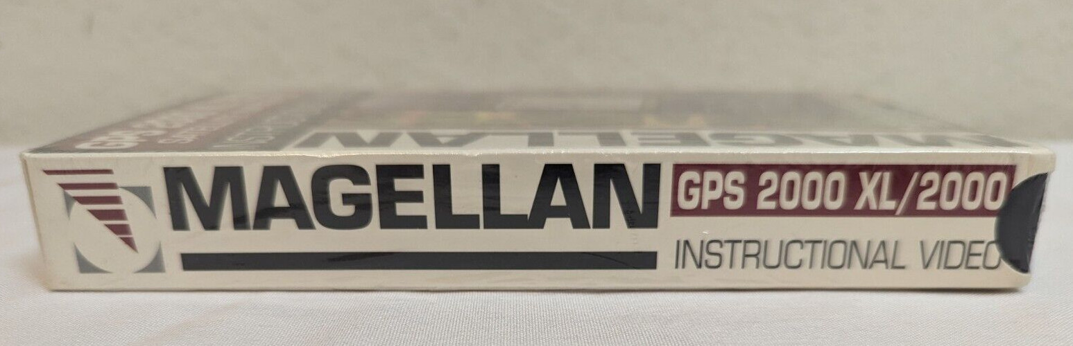 Magellan GPS 2000/2000XL VHS Instructional Video (Sealed)