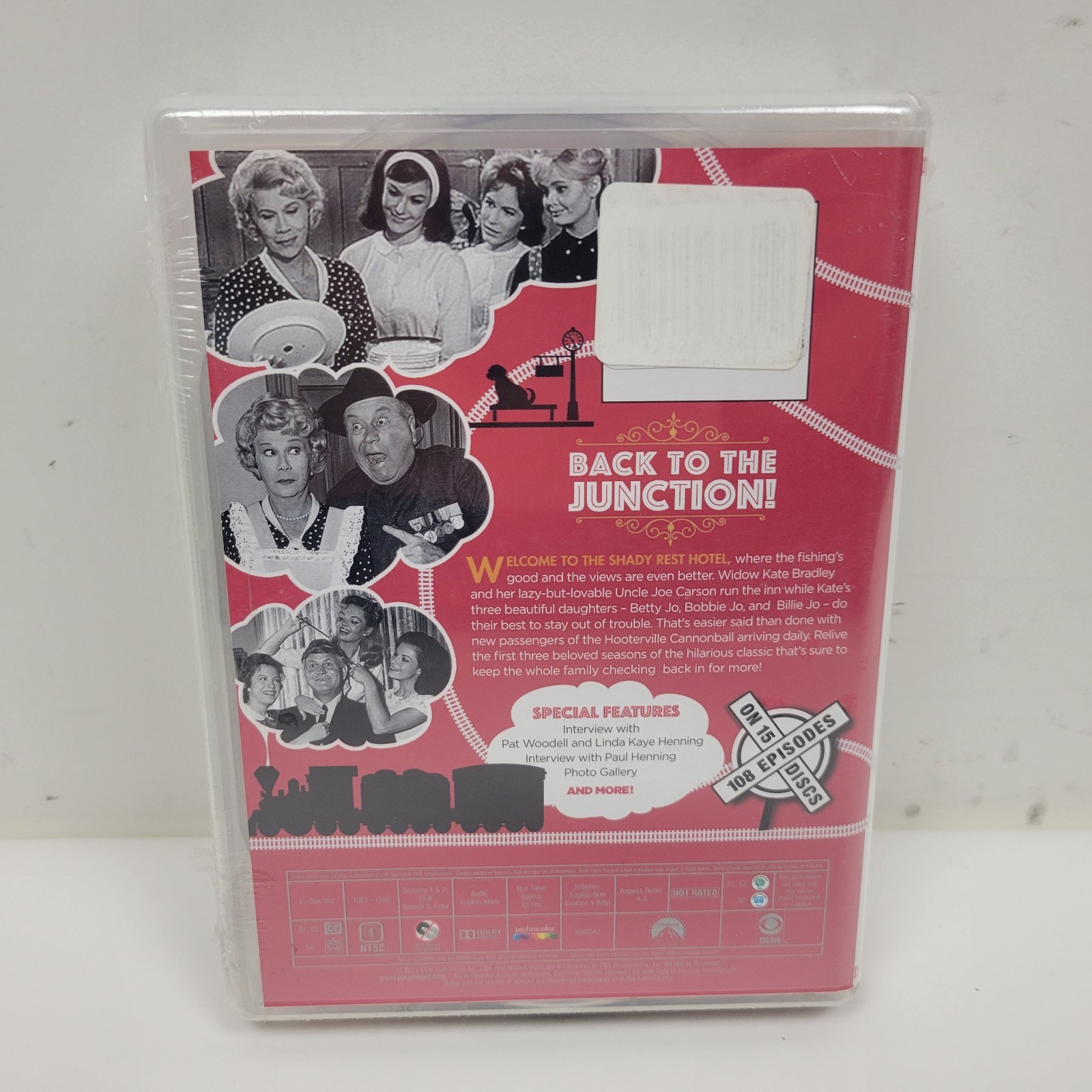 Petticoat Junction Seasons 1-3 (DVD, 2017, 15-Disc Set) NEW & FACTORY SEALED