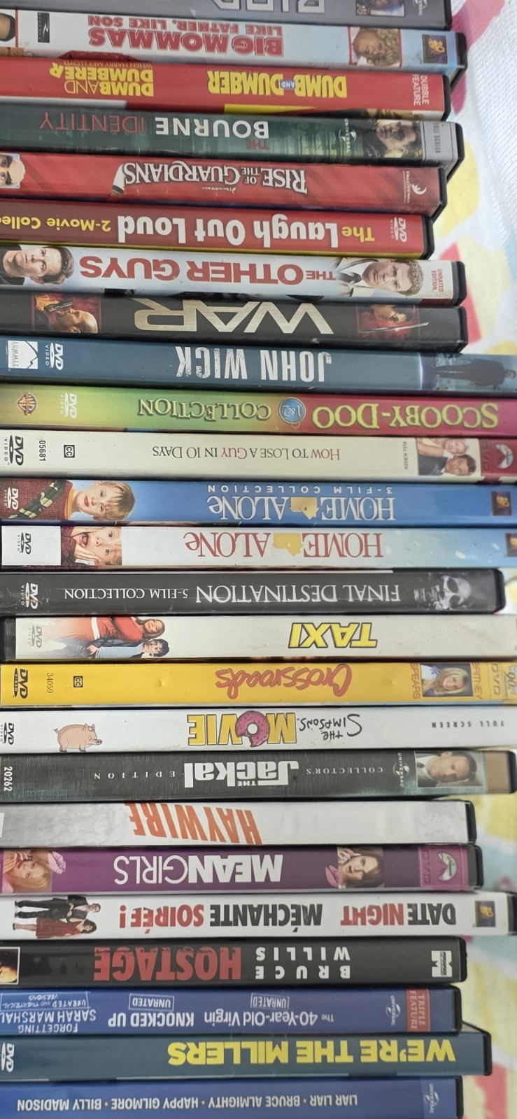 Wholesale DVD Lot of Bulk Movies – Discs Only – Mixed Genres ships Fast/free44